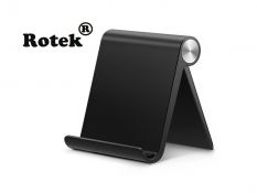 Rotek Mobile & Tablet Holder Stand ( Black )