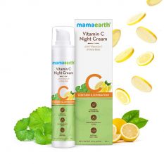 Mamaearth Vitamin C Night Face Cream - 50gm