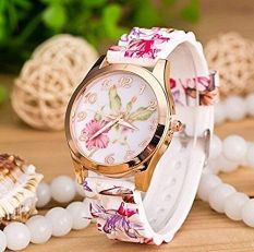 BFF Style of The Year Watch for Women Pink Flower Geneva