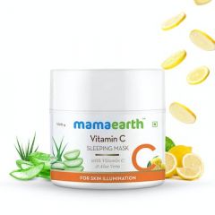 Mamaearth Vitamin C Sleeping Face Mask - 100gm
